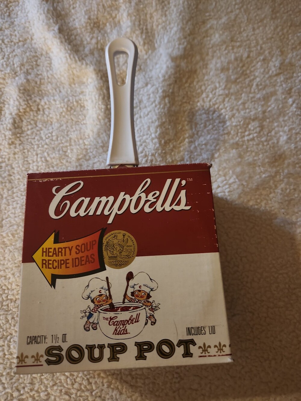 Campbell's Red and White Soup Pot